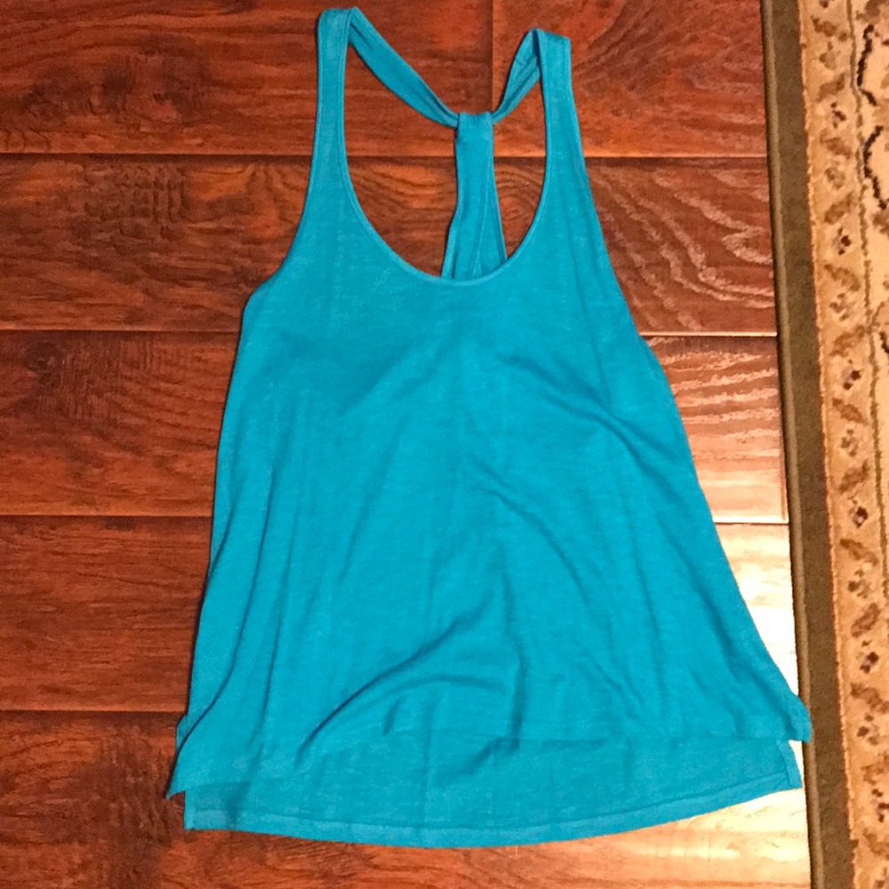 Blue tank top